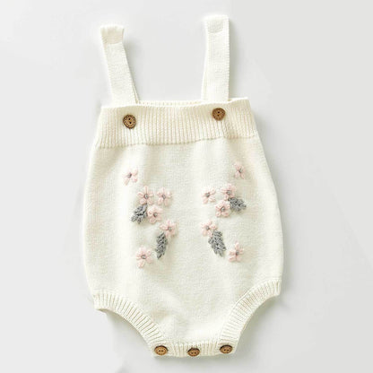 Flower coat and two - piece climbing suit