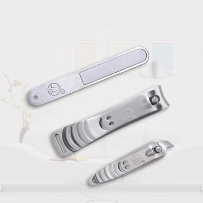 Household nail clippers and pedicure knife set
