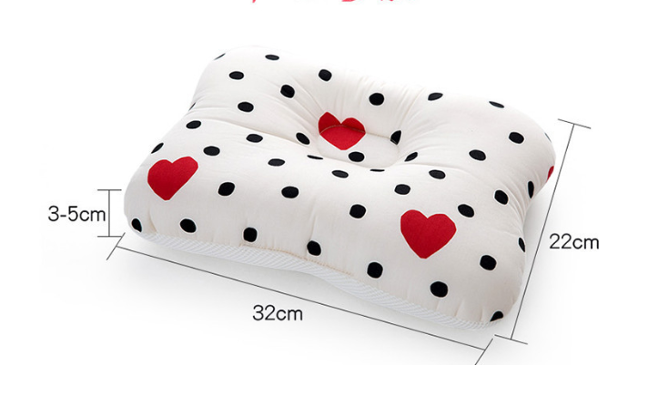 Anti-deviation head shaped pillow newborn pillow