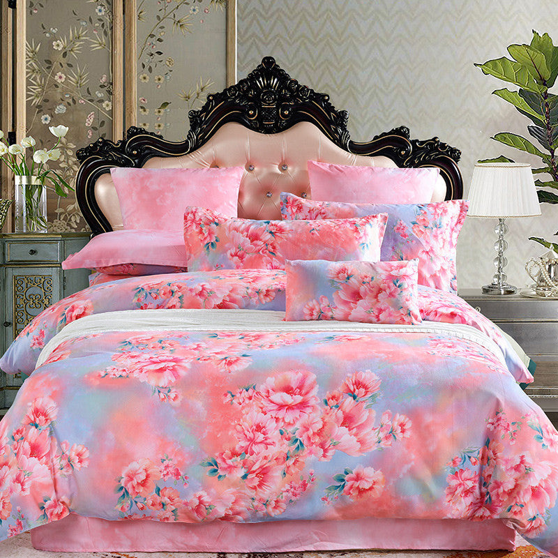 Four-piece cotton bedding with multiple specifications
