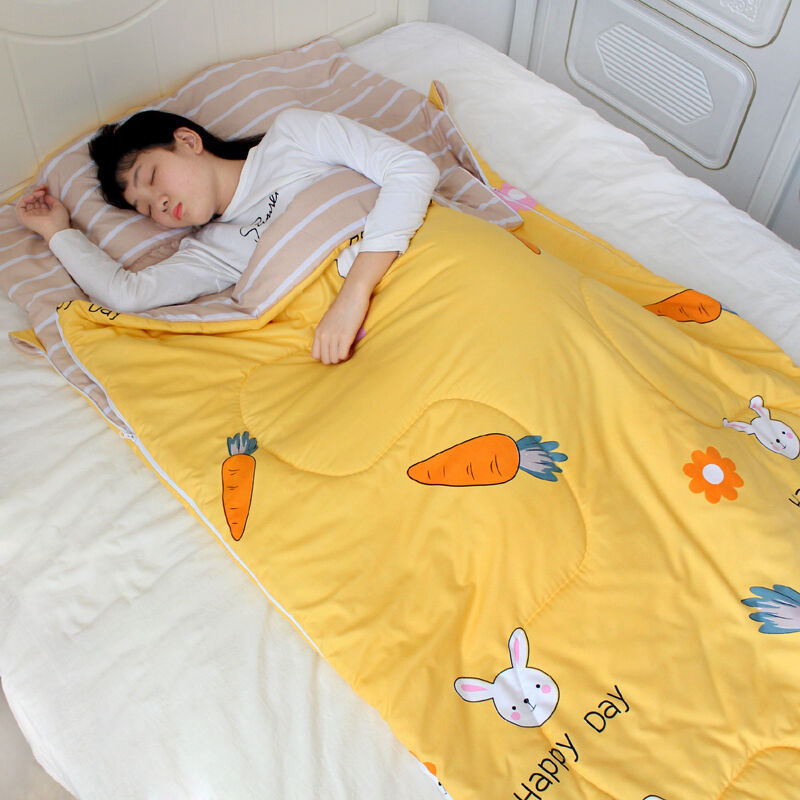 Adult indoor single summer thin sleeping bag