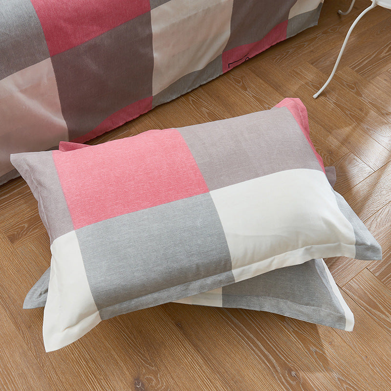 Brushed double pillowcase