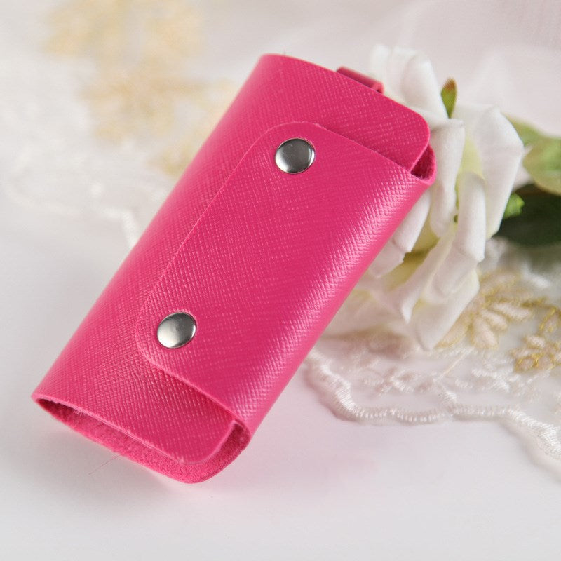 Plaid PU Key Case Promotional Key Case Clutch