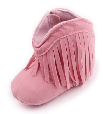 Baby shoes boots foreign trade tassels Velcro baby boots