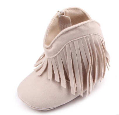 Baby shoes boots foreign trade tassels Velcro baby boots