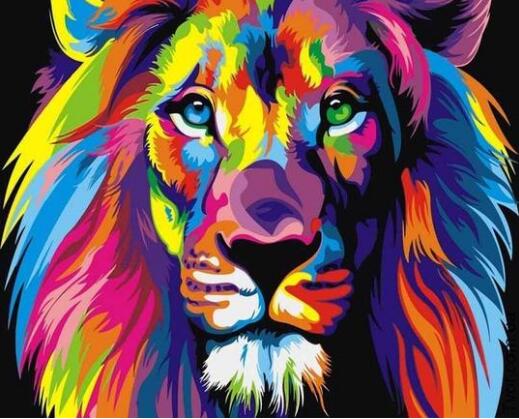 Hand-painted DIY digital painting