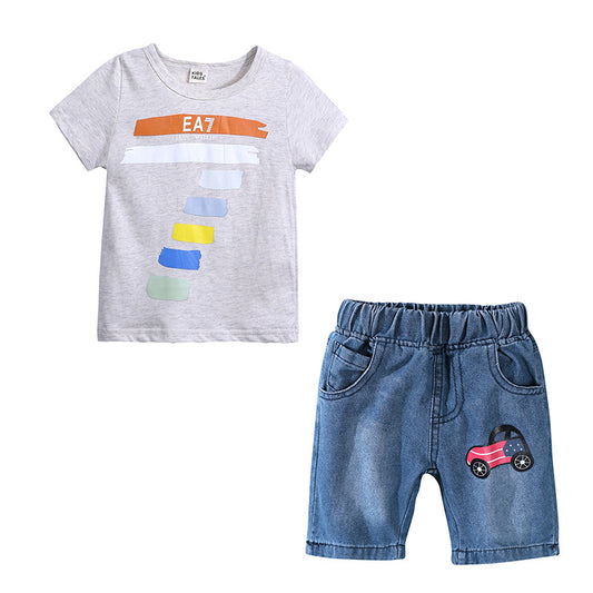 Boys cartoon set