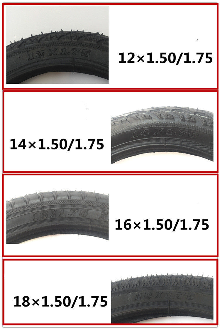 Butyl rubber inner tube baby carriage tire accessories