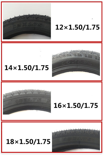 Butyl rubber inner tube baby carriage tire accessories