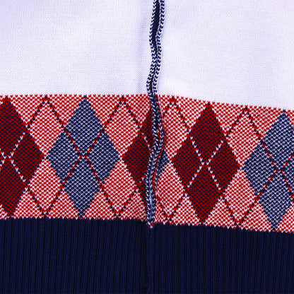Diamond vest children's sweater