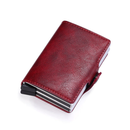 RFID aluminum alloy credit card box