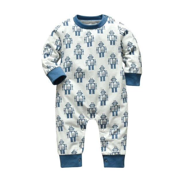 Boy and girl jumpsuits for children