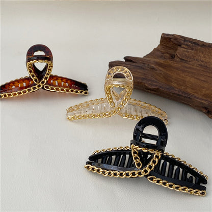 Textured Personalized Chain Acrylic Grip