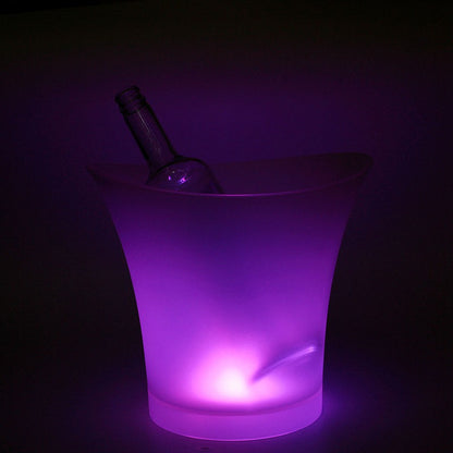 5L 7 Colors LED Luminous ice bucket