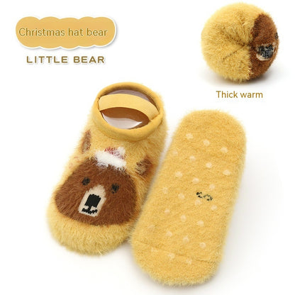 Thickened Shallow Mouth Anti-drop Baby Dispensing Non-slip Socks