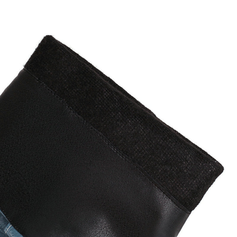 But knee-in-tube thin skinny shoes knight boots