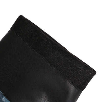 But knee-in-tube thin skinny shoes knight boots