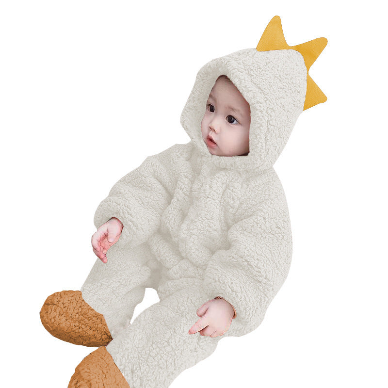 Baby dinosaur jumpsuit