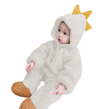 Baby dinosaur jumpsuit