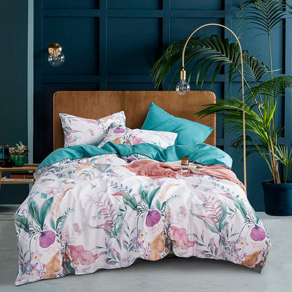 60s long-staple cotton plant four-piece set