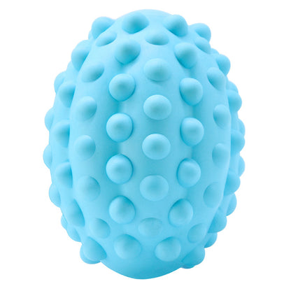 Pet Toy Rubber Bump Rugby Vocal Resistance Bite Wear