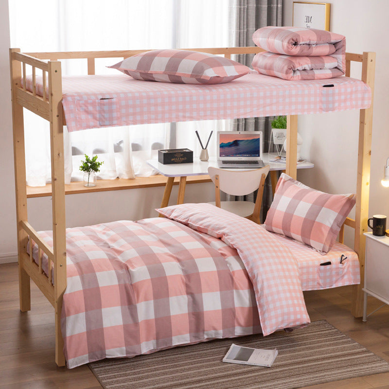 Student dormitory cotton non-slip three-piece suit