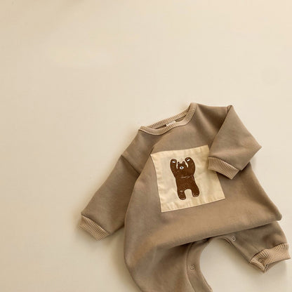Korean Version Ins Baby's Bodyguard One-Piece Clothes For Boys And Girls