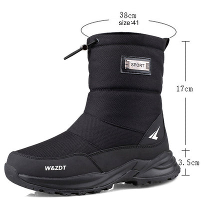 Outdoor Men's Waterproof And Ski Boots