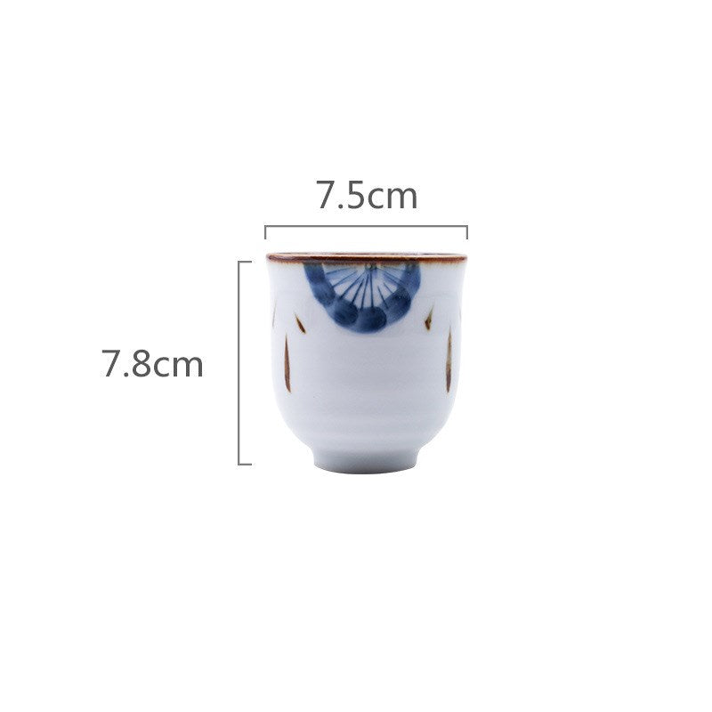 Portable Inn Retro Hand Painted Pub Ceramic Tea Cup