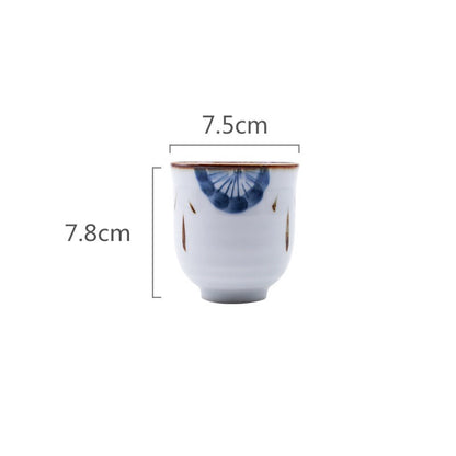 Portable Inn Retro Hand Painted Pub Ceramic Tea Cup