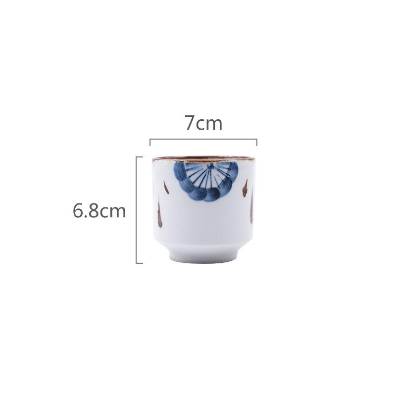 Portable Inn Retro Hand Painted Pub Ceramic Tea Cup