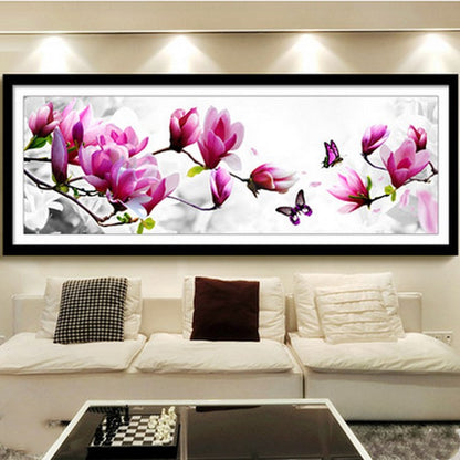 Precision Printing Butterfly Play Magnolia Cross - stitch