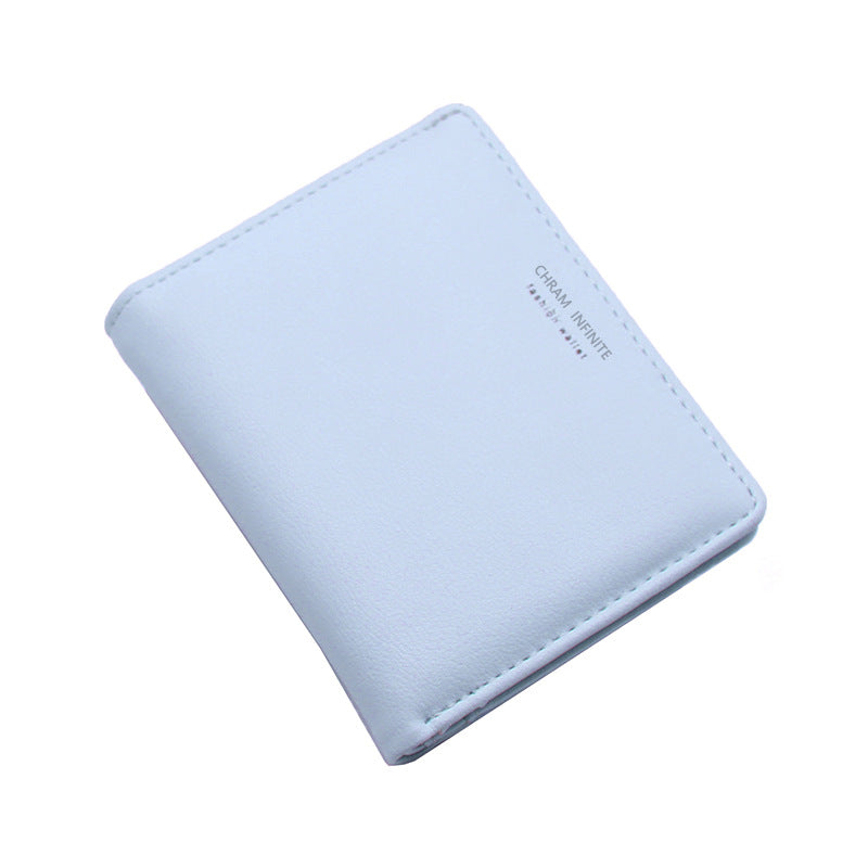 Korean Letters New Thin And Light Wallet