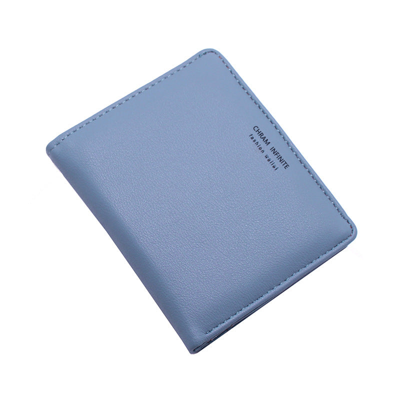 Korean Letters New Thin And Light Wallet