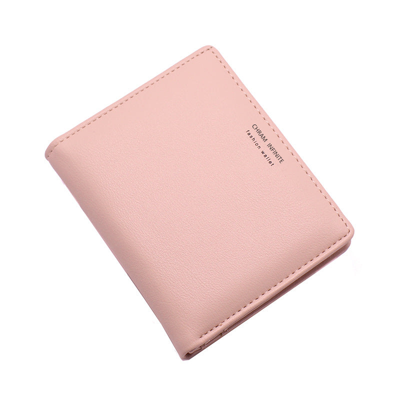 Korean Letters New Thin And Light Wallet