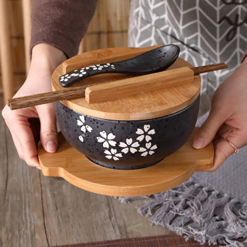 Japanese Bowl Instant Noodles Tableware Dining Room Tablewar