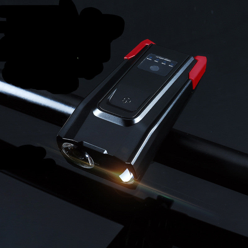 Mountain Bike Touch Type Rainproof Charging Horn Lamp