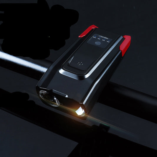 Mountain Bike Touch Type Rainproof Charging Horn Lamp