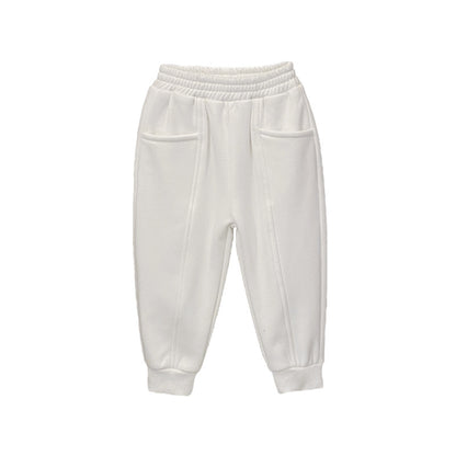 Girls' sport winter style foreign style children's down guard pants