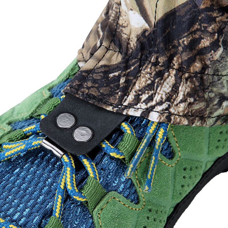 Outdoor Hiking and Mountaineering Breathable Anti-Scratch Foot Cover