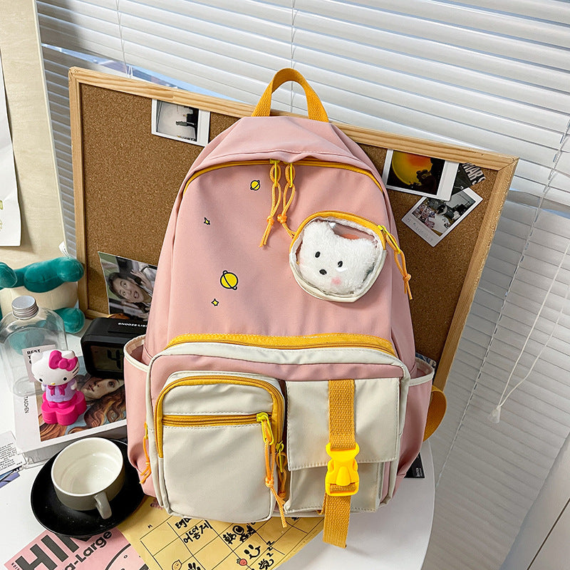 Korean Version Of Japanese Ins College Style Junior High School Student Schoolbag