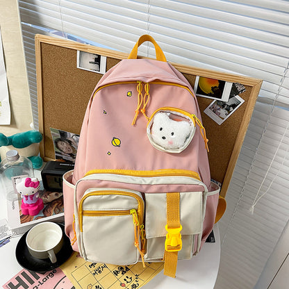 Korean Version Of Japanese Ins College Style Junior High School Student Schoolbag