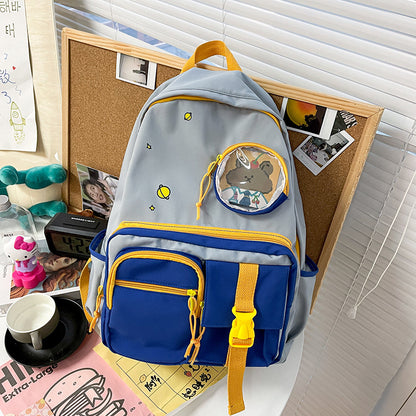 Korean Version Of Japanese Ins College Style Junior High School Student Schoolbag