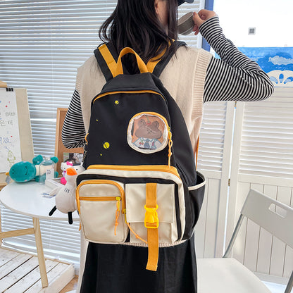 Korean Version Of Japanese Ins College Style Junior High School Student Schoolbag