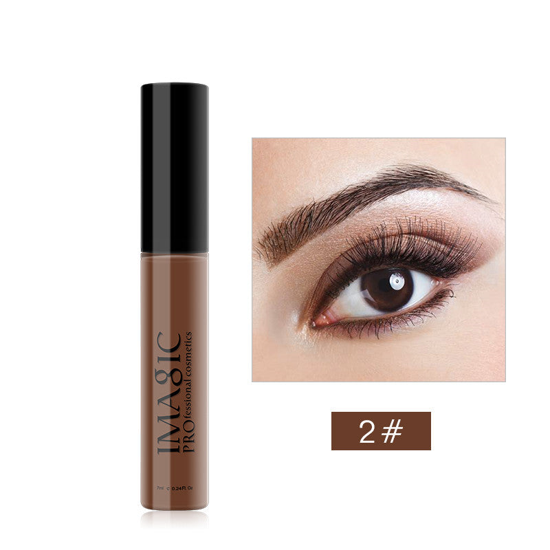 Waterproof And Non-Marking Eyebrow Cream, Easy To Color, Natural Brown, Nude Makeup, Three-Dimensional, Natural Anti-Smudge, Lazy