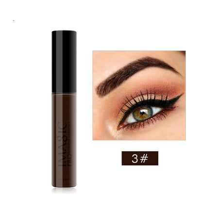 Waterproof And Non-Marking Eyebrow Cream, Easy To Color, Natural Brown, Nude Makeup, Three-Dimensional, Natural Anti-Smudge, Lazy