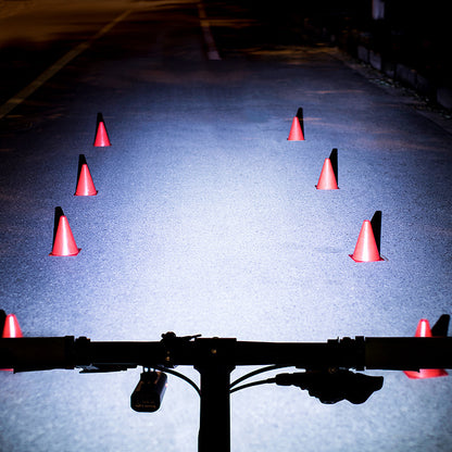 Bicycle Light Hoisting Front Light Night Riding Bracket Strong Light Flashlight