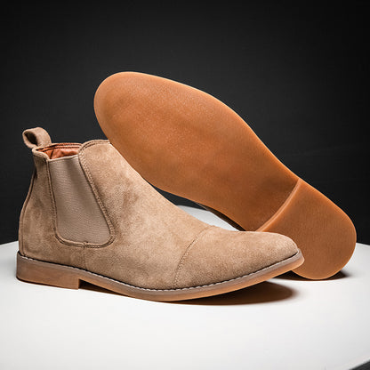 Brown Frosted Lazy One-Foot Casual Shoes