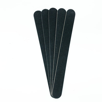Black Veneer Nail file Strips Manicure Rubbing Strips Manicure Tool