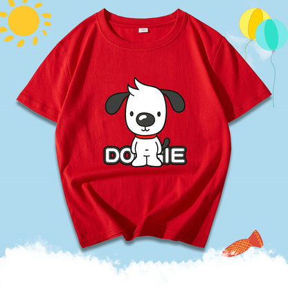 Cotton Half Sleeved Summer Suit Middle School Children's Loose Jacket Boys' Wear